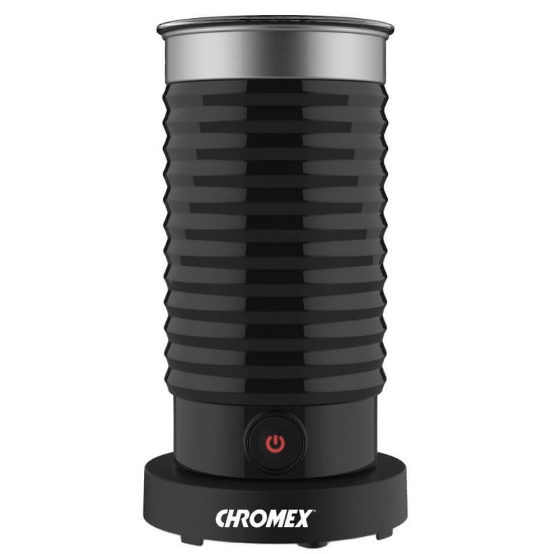 CHROMEX מקציף חלב חשמלי דגם MF40B שחור/לבן